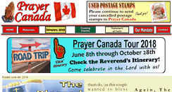 Desktop Screenshot of prayercanada.org